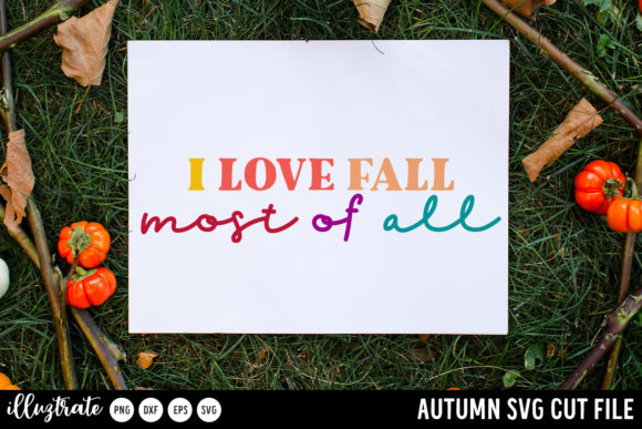 Fall SVG Cut File Autumn SVG