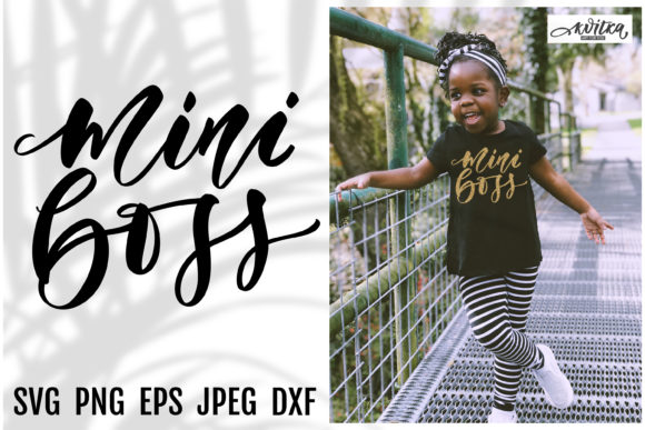 Mini Boss SVG: Graphics for Crafts