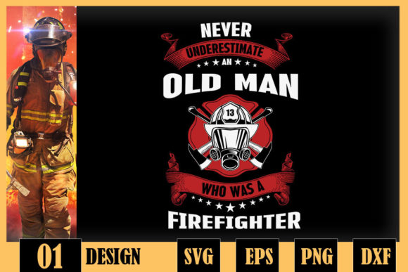 Retired Firefighter Retirement Graphics