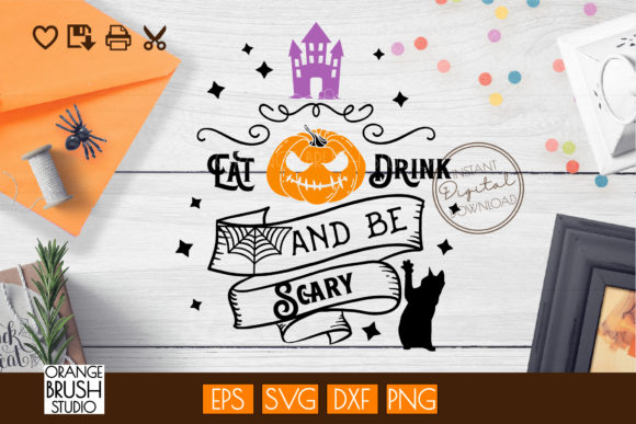 Scary Halloween SVG: Graphics for Crafts and Marketing