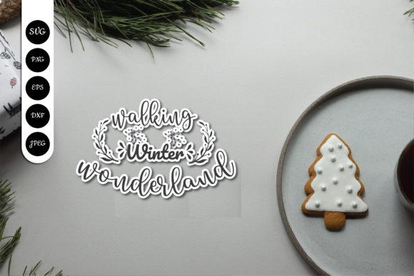 Walking Winter Wonderlad 1 5 L Svg Quote